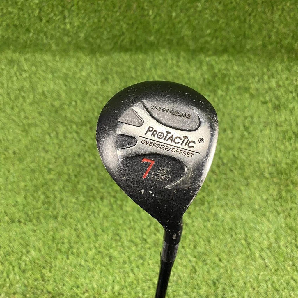 ProTactic Oversize/Offset Fairway 7 Wood 25° ⛳️ Pro Control Graphite Shaft RH