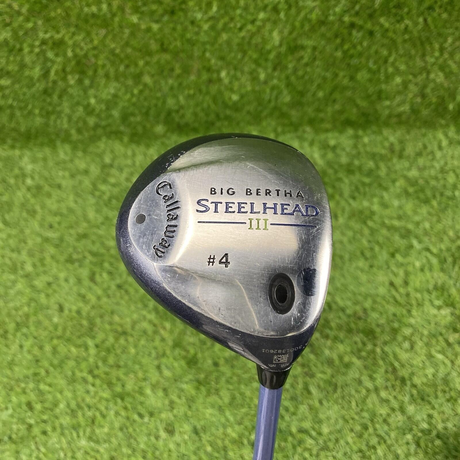 Callaway Big Bertha Steelhead III Fairway 4 Wood ⛳️ System 3 Ladies Flex RH
