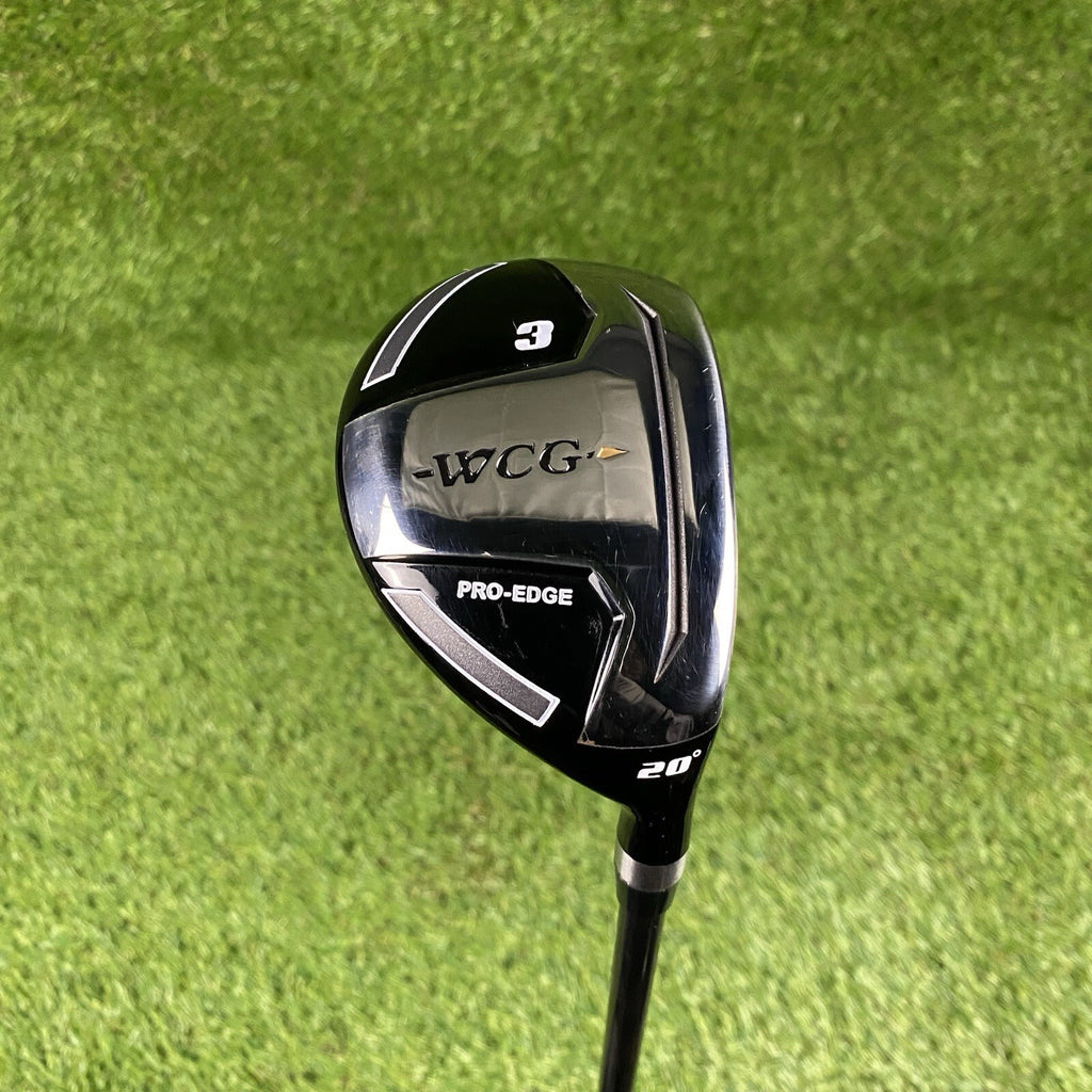 Warrior Custom Golf WCG Pro-Edge 3 Hybrid 20° ⛳️ True Launch Graphite Shaft RH