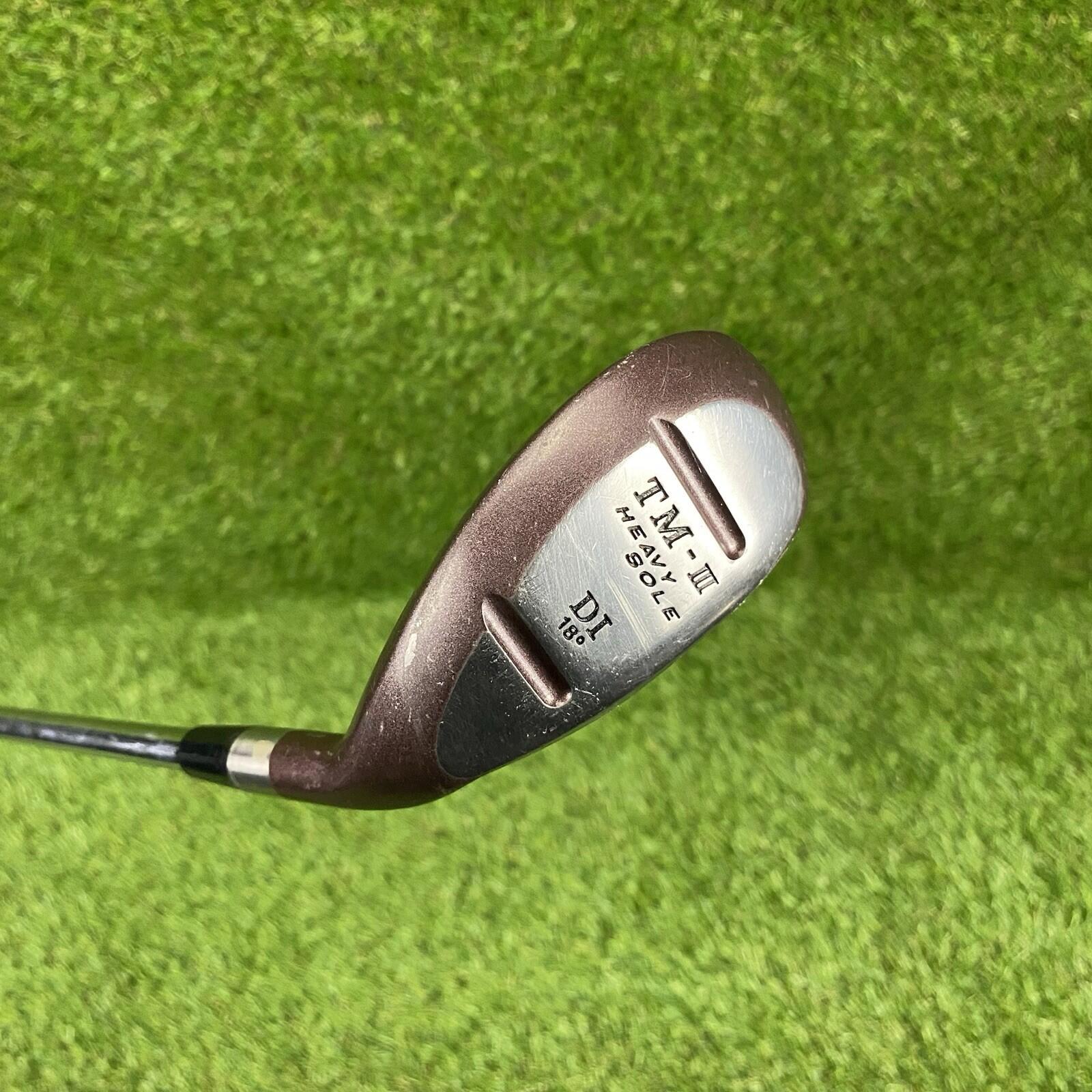 TM-III HEAVY SOLE 18° DI Driving Hybrid Iron ⛳️ Steel Shaft RH