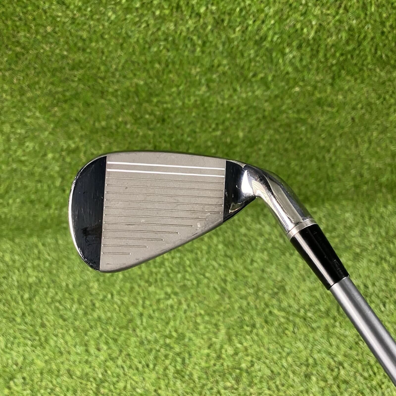 Callaway Rogue ST Max OS 7 Iron Demo ⛳️ HZRDUS Silver Regular Flex Shaft RH