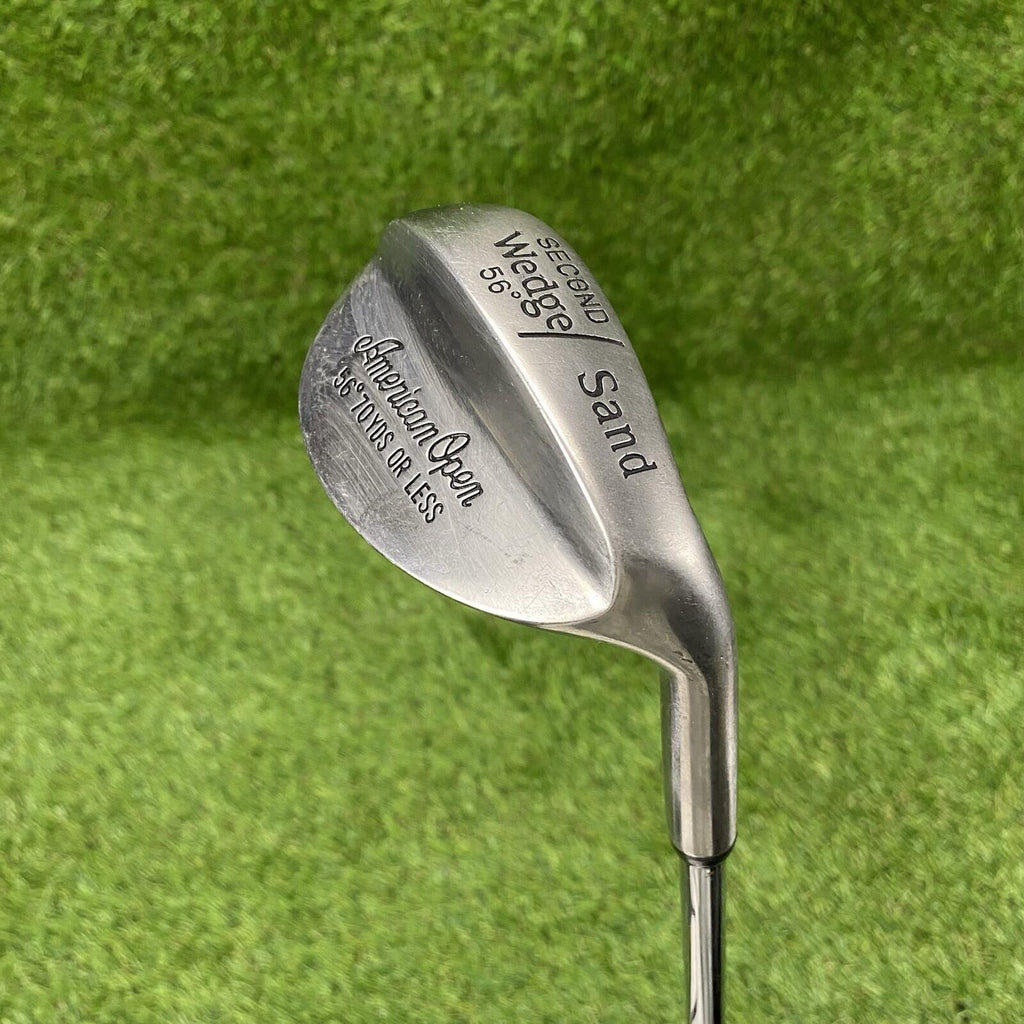 American Open Second Wedge 56° Sand Wedge SW 70 YDS OR LESS ⛳️ Steel RH 35.5"