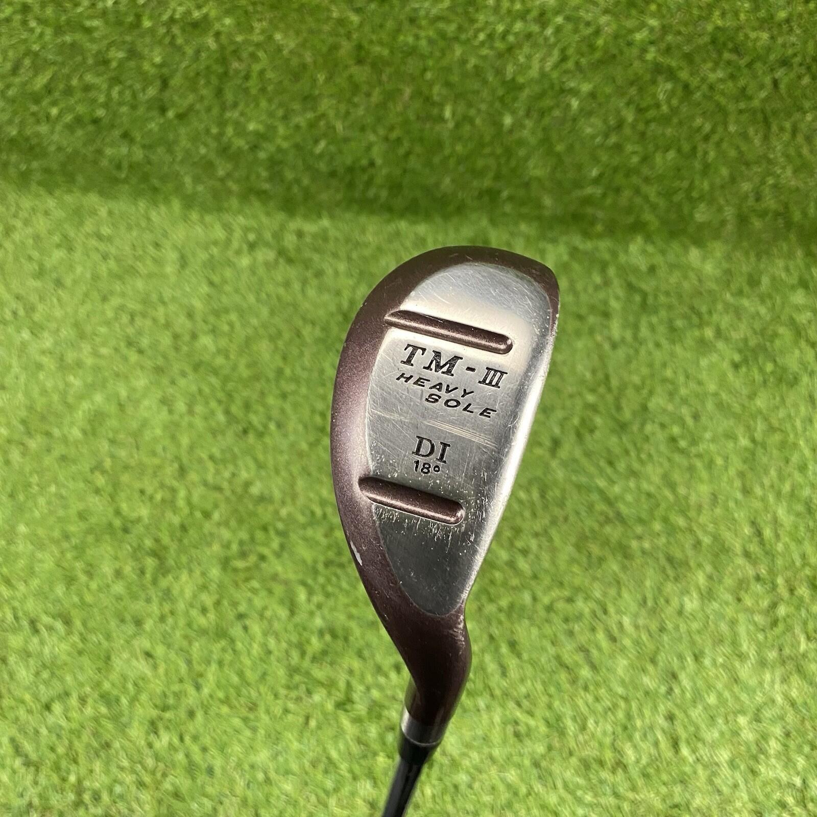 TM-III HEAVY SOLE 18° DI Driving Hybrid Iron ⛳️ Steel Shaft RH