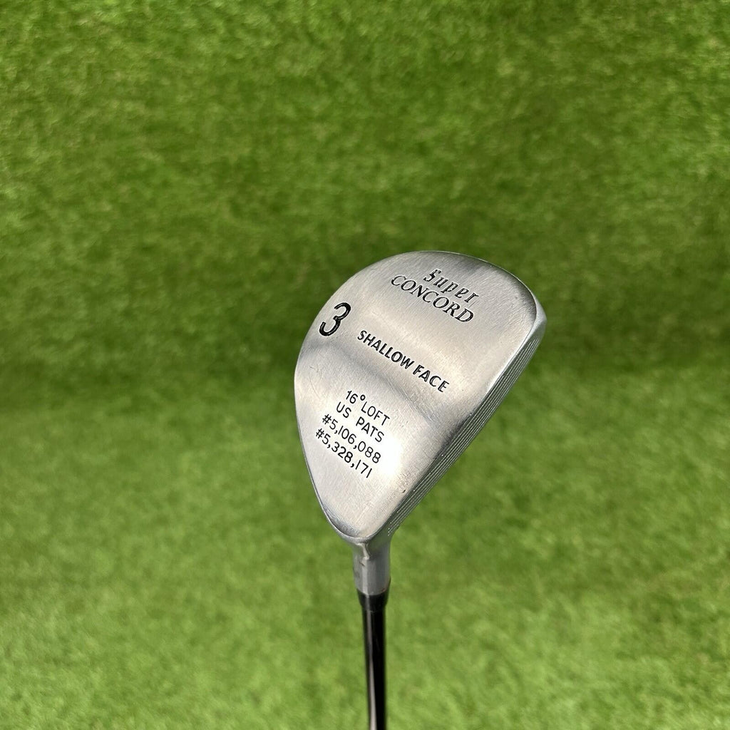 Super Concord Shallow Face 3 Wood 15° ⛳️  Mercury Plus Graphite RH 39.5”