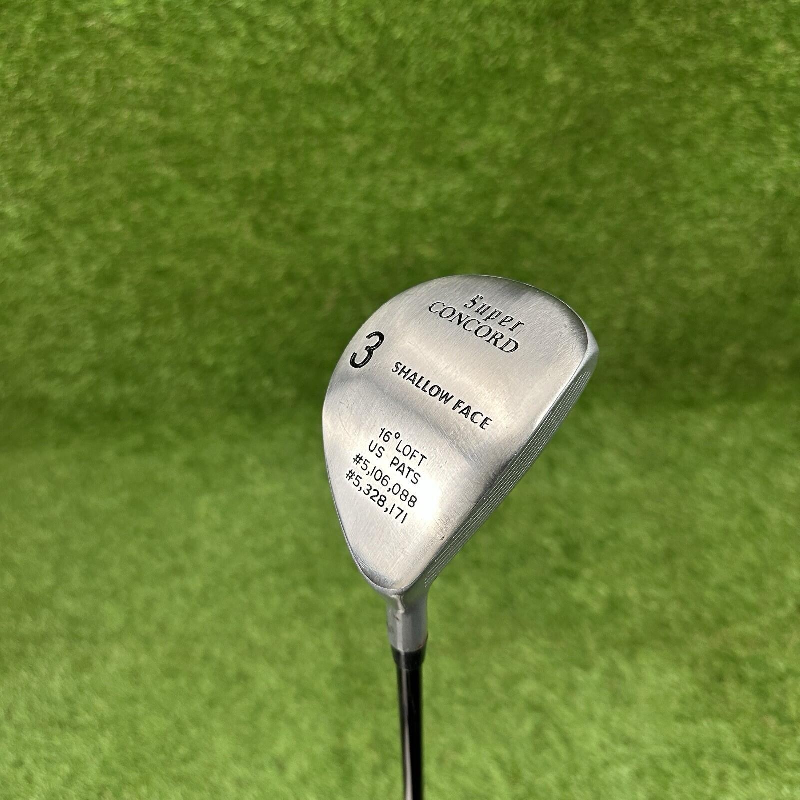 Super Concord Shallow Face 3 Wood 15° ⛳️  Mercury Plus Graphite RH 39.5”