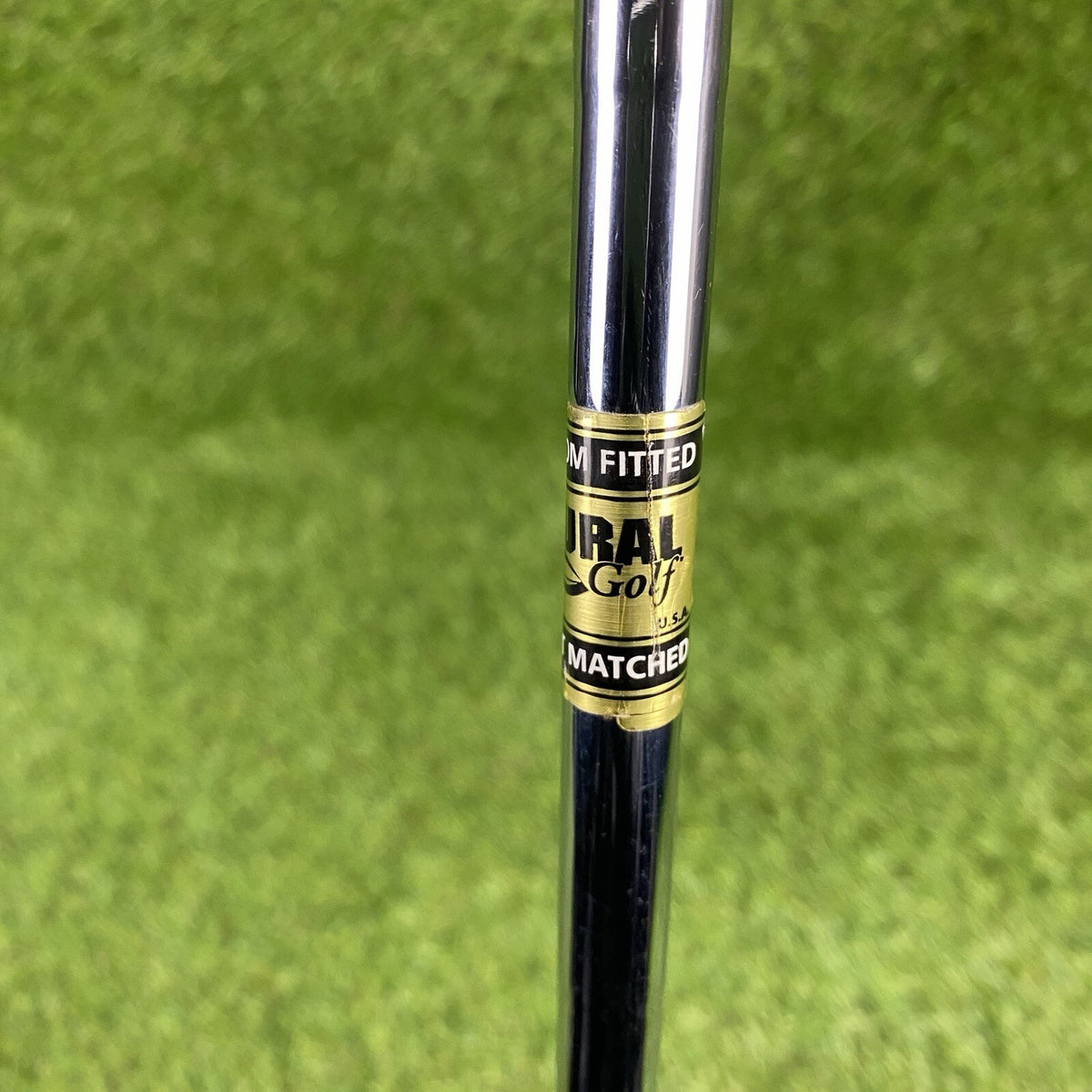 History Stick by NATURAL GOLF MOE NORMAN Wedge ⛳️ Custom Fitted Steel Shaft RH